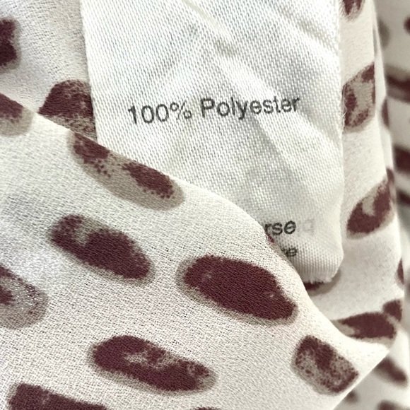 Cabi Skin Print Wrap Top Size M - Picture 10 of 11